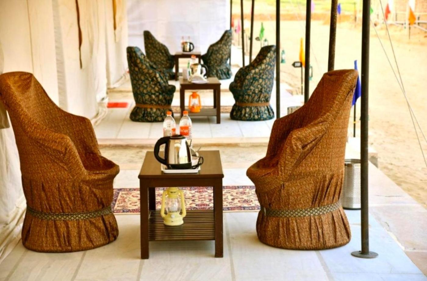 The Saffron Desert Camp Jaisalmer Εξωτερικό φωτογραφία